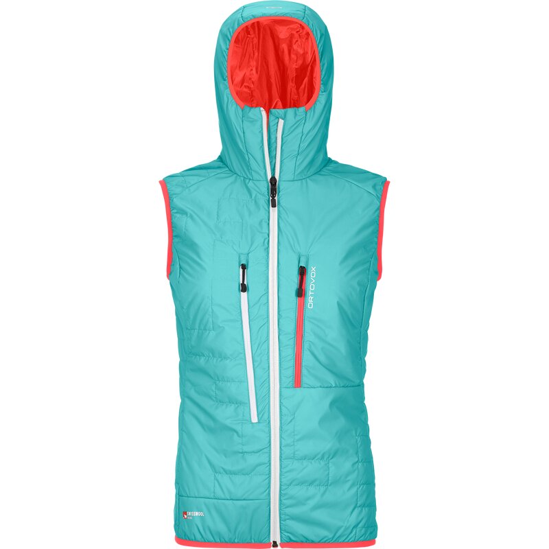 

Vest swisswool piz bo vest w Ortovox, цвет ice waterfall