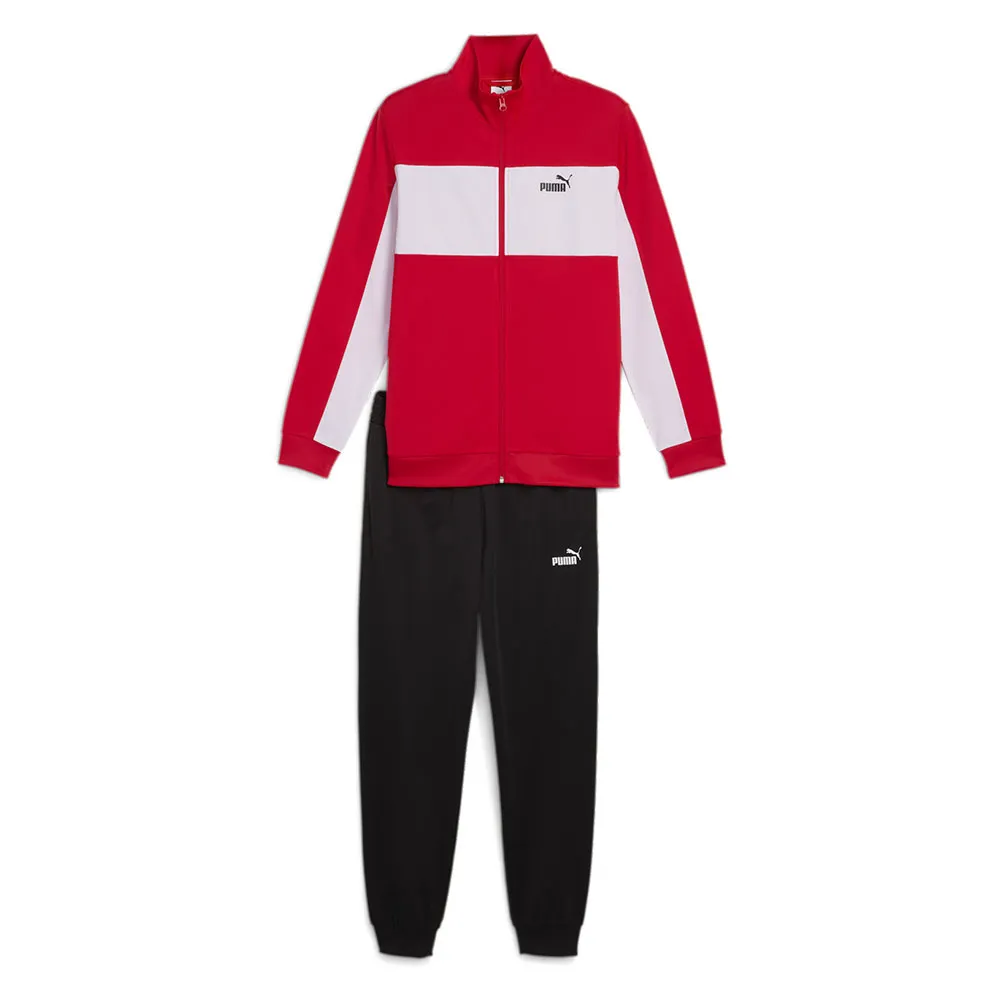 

Спортивный костюм Puma Poly Colorblock, красный
