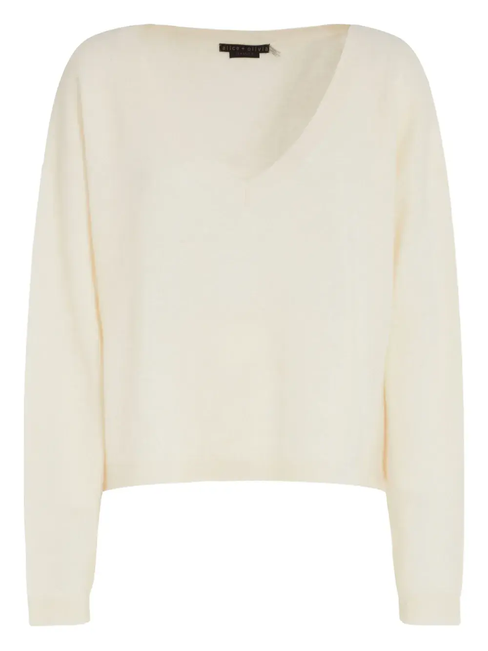 

Свитер Williams с V-образным вырезом Alice + Olivia, нейтральный