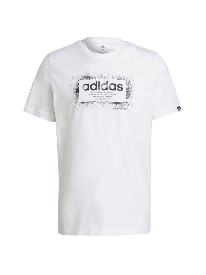 

Функциональная рубашка adidas T-Shirt Rundhalsausschnitt, белый