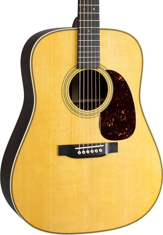 

Акустическая гитара Martin HD-28 Standard Series Dreadnought Acoustic Guitar, Natural w/ Hard Case