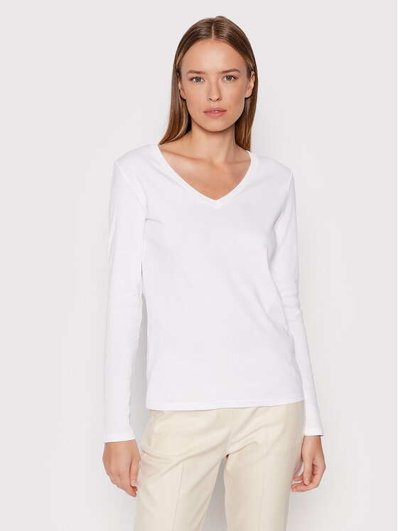 

Блузка обычного кроя 3GA2E4245 United Colors Of Benetton, белый