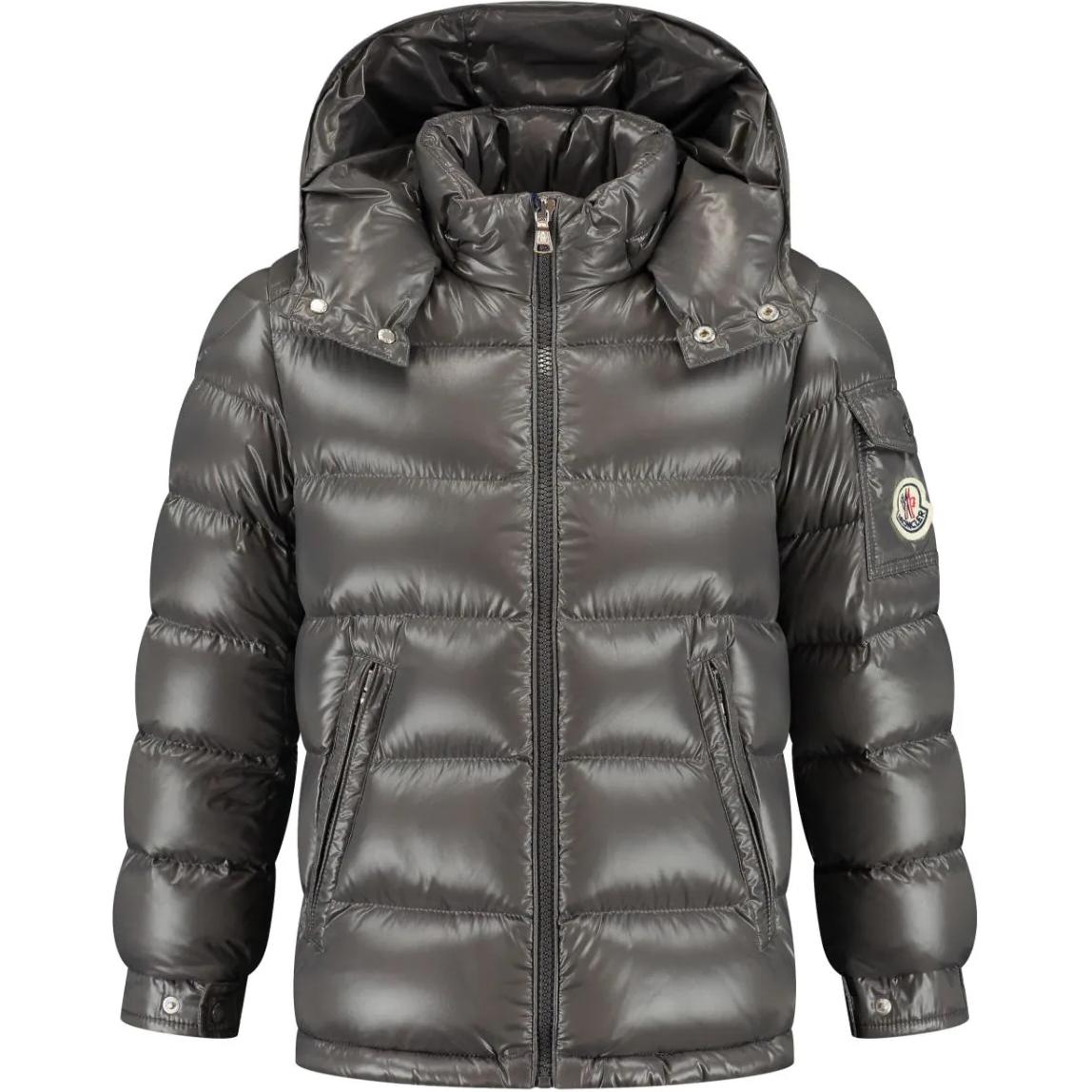 Пуховик Maya Темно-серый Детский Возраст 3-7 лет Moncler — фото 2