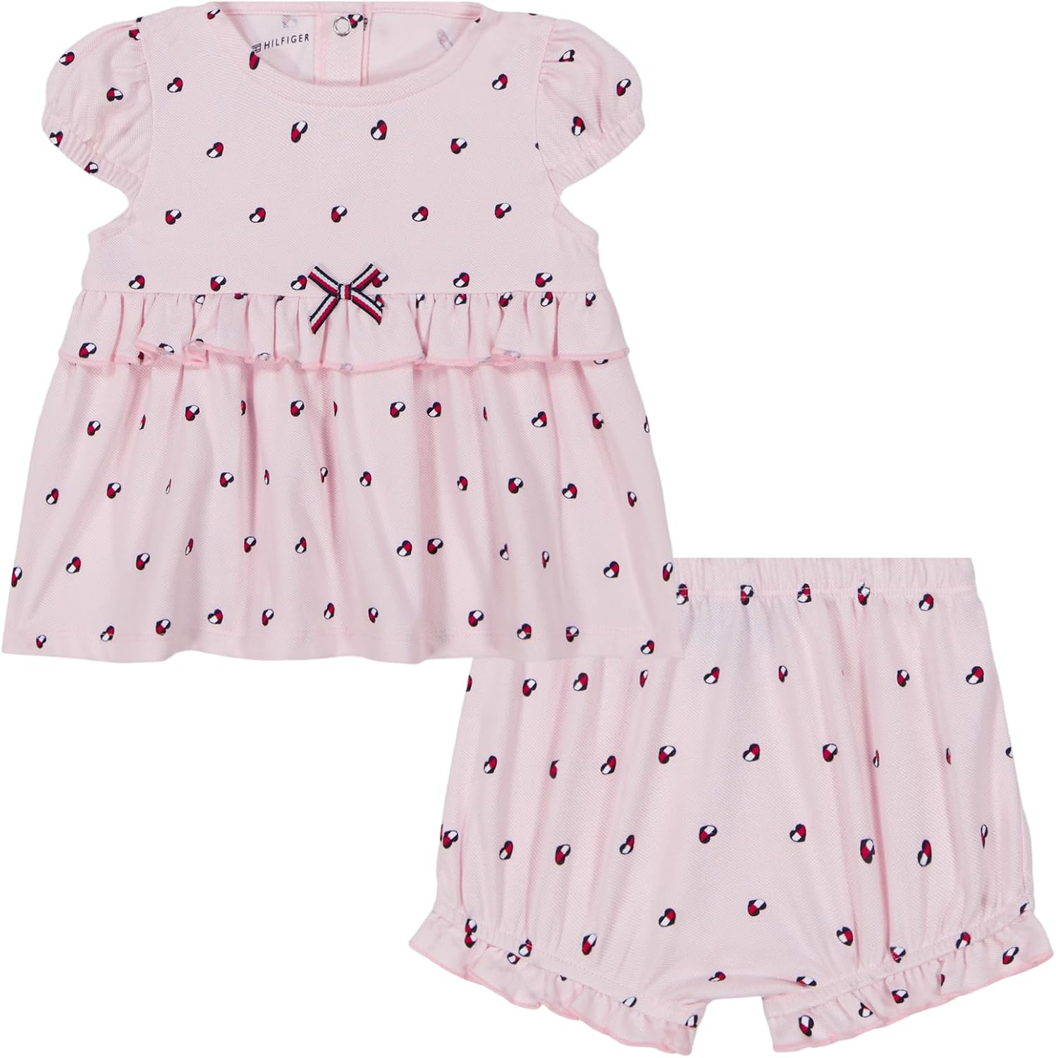 

Комплект из двух шорт для девочек Tommy Hilfiger Baby Girls, Pink Printed