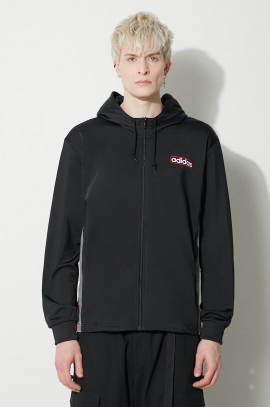 

Толстовка Adibreak с молнией во всю длину adidas Originals, черный