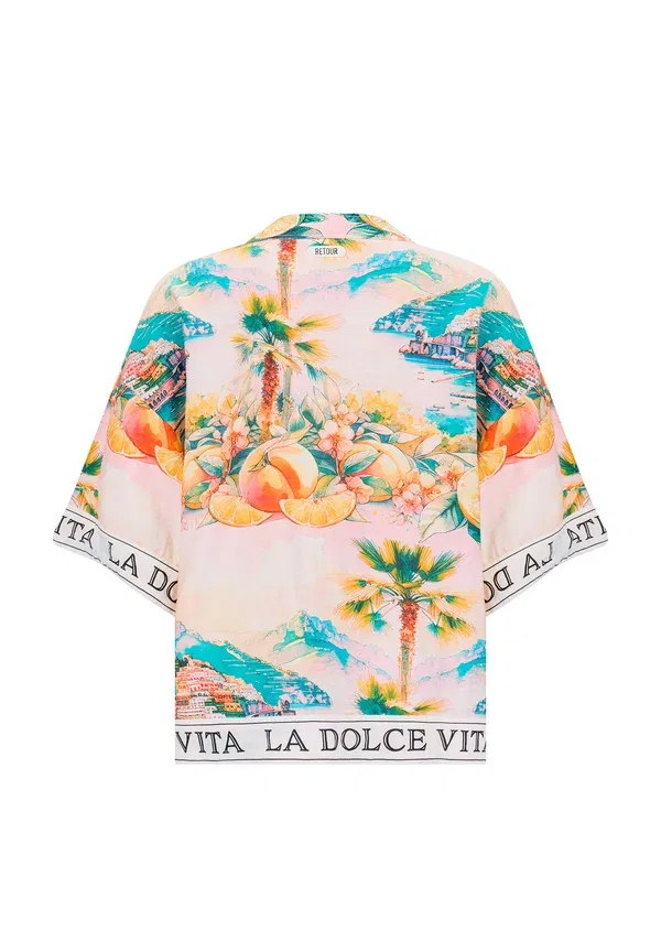Блуза Conchita blouse Retour Jeans, сорбет — фото 2