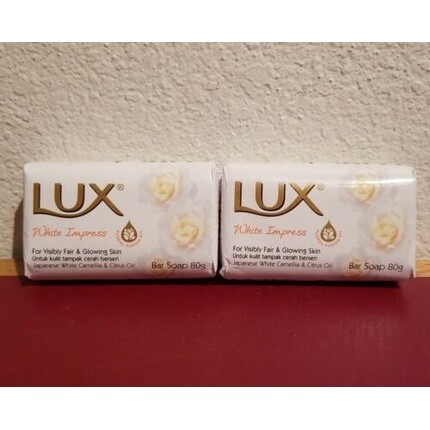 Кусковое мыло White Impress, 2,5 унции, брусок японской белой камелии и цитрусового масла, Lux — фото 4