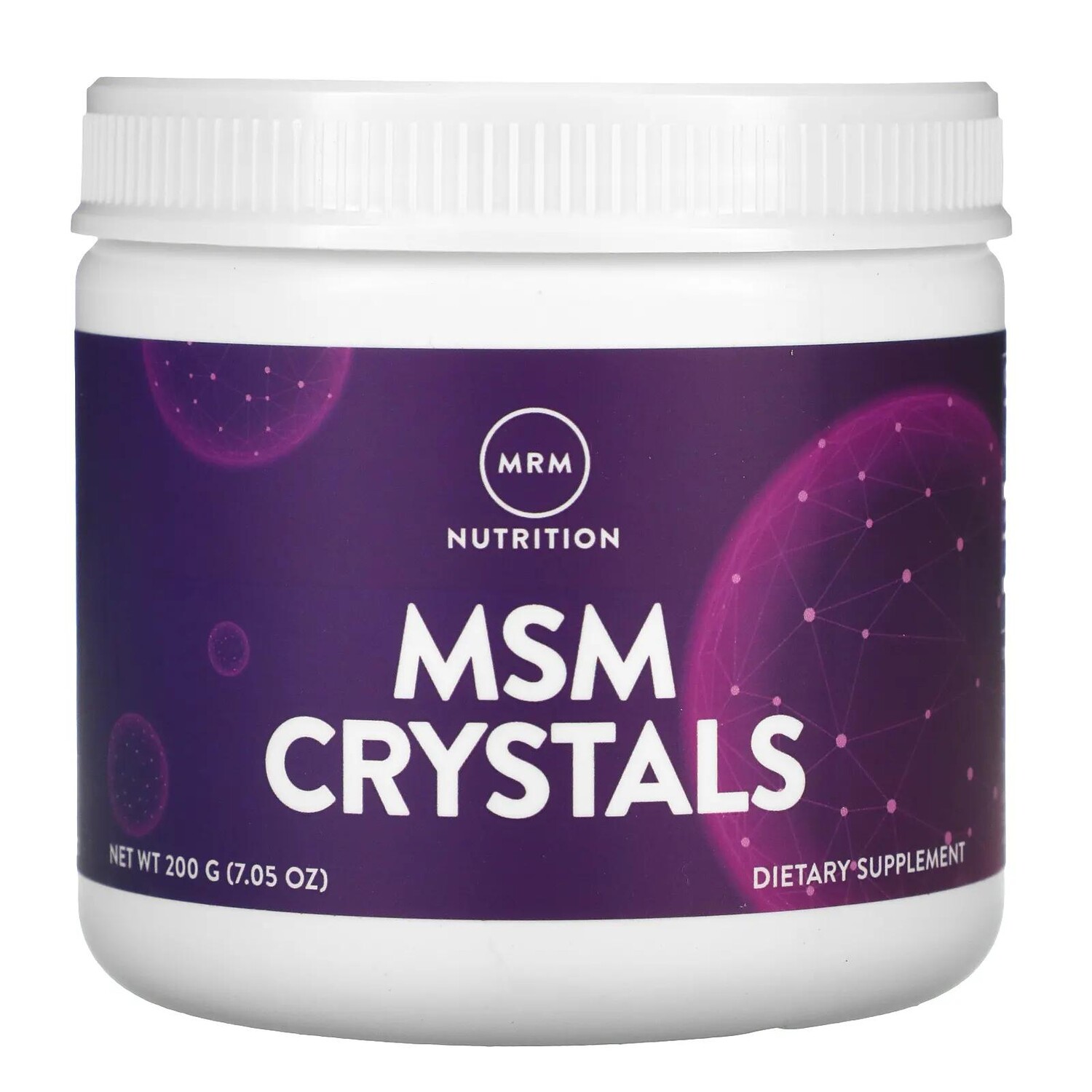 

MRM Кристаллы метилсульфонилметана 7,05 унц. (200 г)