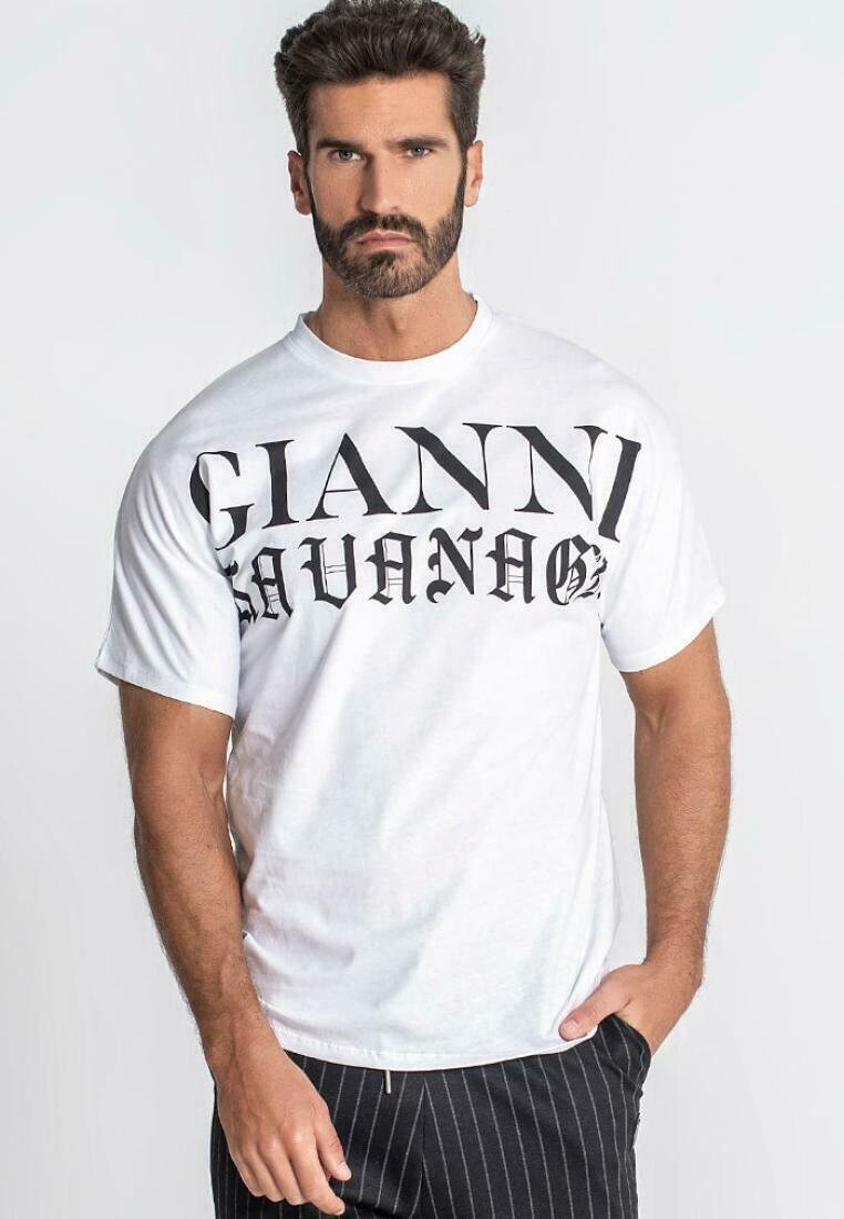 

Футболка с принтом WHITE SAKURA Gianni Kavanagh, белый
