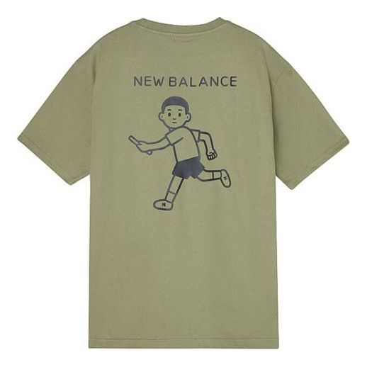 

Футболка New Balance x Noritake Unisex Co-branded Nb Villain Pattern Army-Green