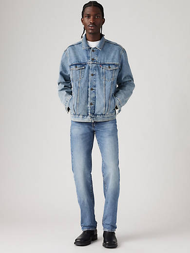 

514 Прямые мужские джинсы Levi's, цвет Fly Amanita - Medium Wash - Stretch