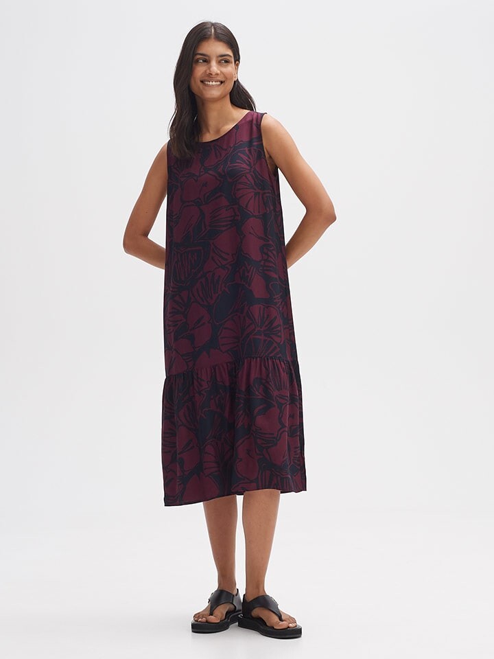 

Длинное платье OPUS, цвет dunkelblau/pflaume