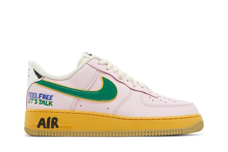 

Кроссовки Nike Air Force 1 Low, розовый, Розовый;серый, Кроссовки Nike Air Force 1 Low, розовый