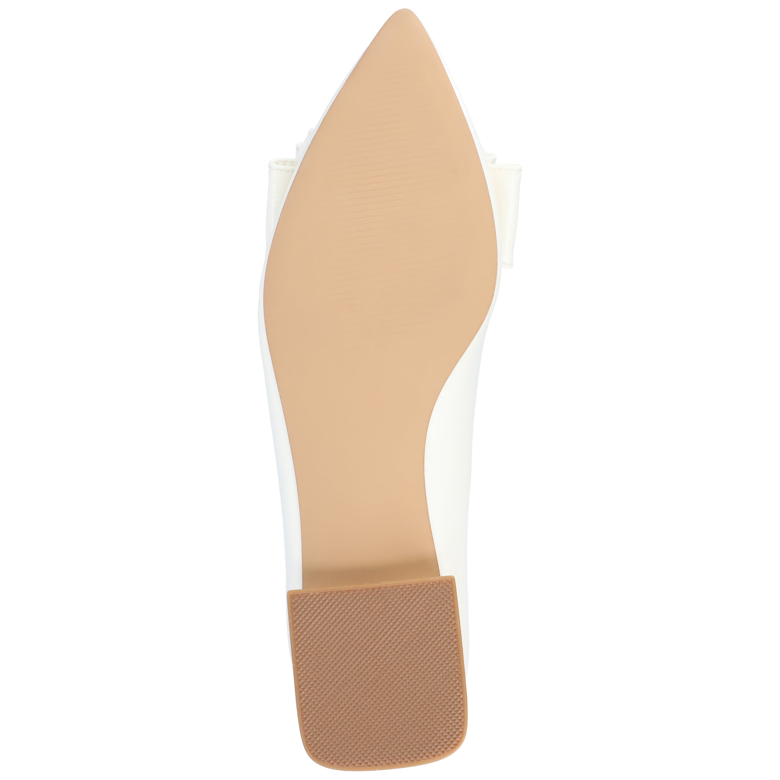 Женские балетки Tru Comfort Foam Ophelia из коллекции Journee, цвет patent/white — фото 4
