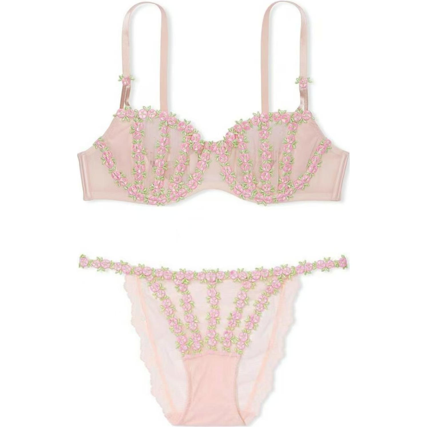 

Victoria's Secret Женский комплект белья Pink Print
