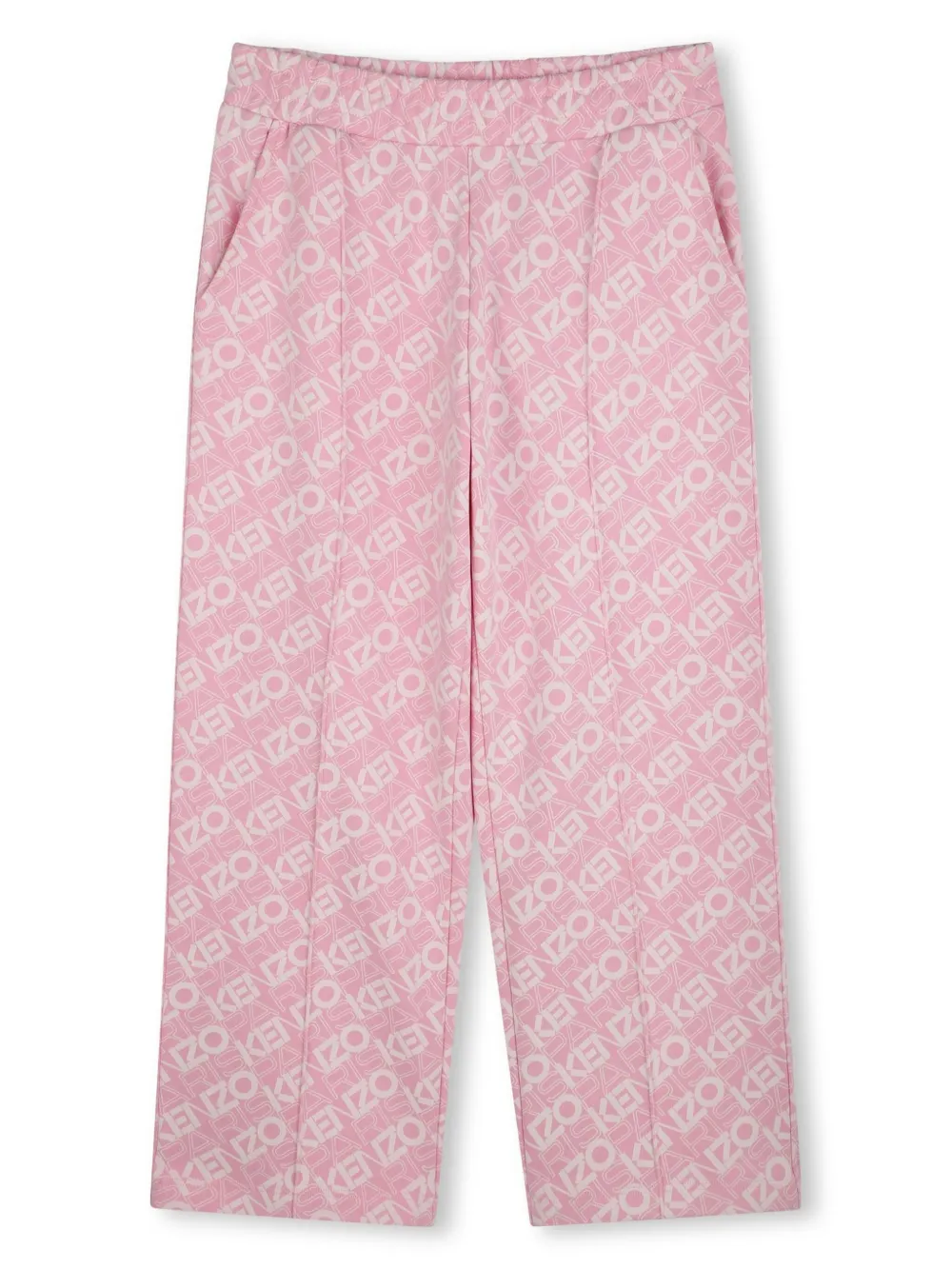 

Спортивные брюки с монограммой Kenzo Kids, розовый
