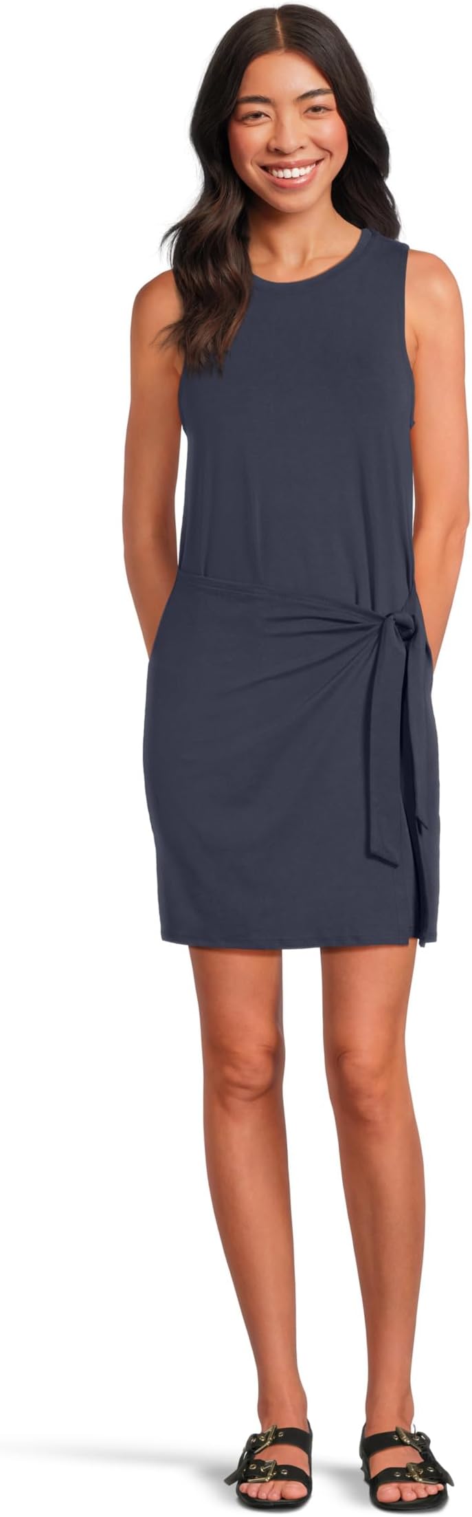 

Платье Beyond Yoga Meet Up Mini Dress, цвет Nocturnal Navy