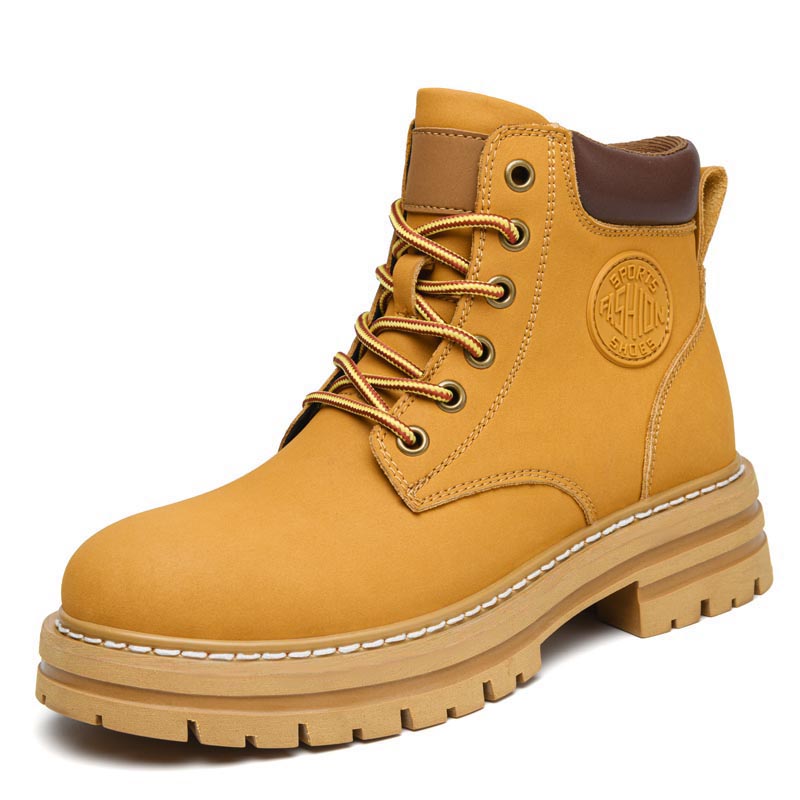 

Bull Thunder Кроссовки Мартин Утепленные Желтые, цвет Yellow Insulated Shoes