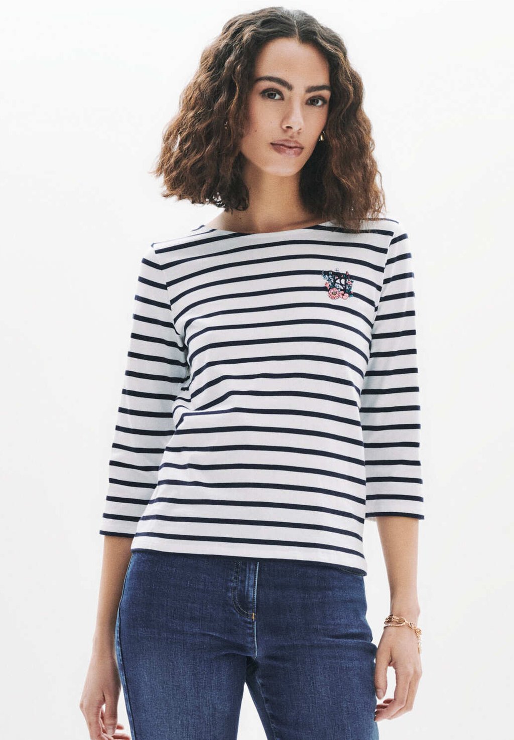 

Топ с длинными рукавами FRENCH BRAND FASHION ELEGANT MODERN Caroll, синий