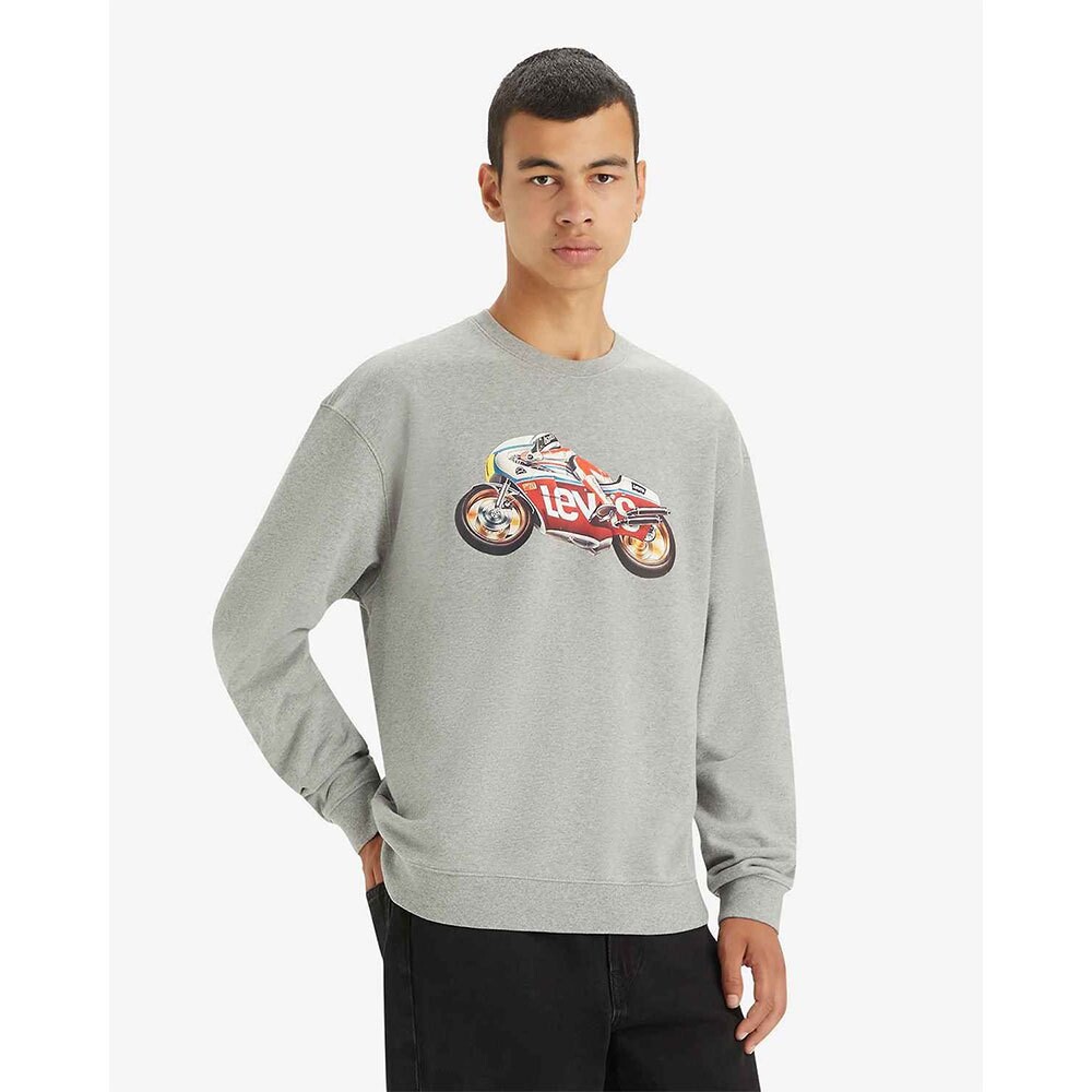 

Футболка Levi's Relaxed Fit Short Sleeve Round Neck, серый