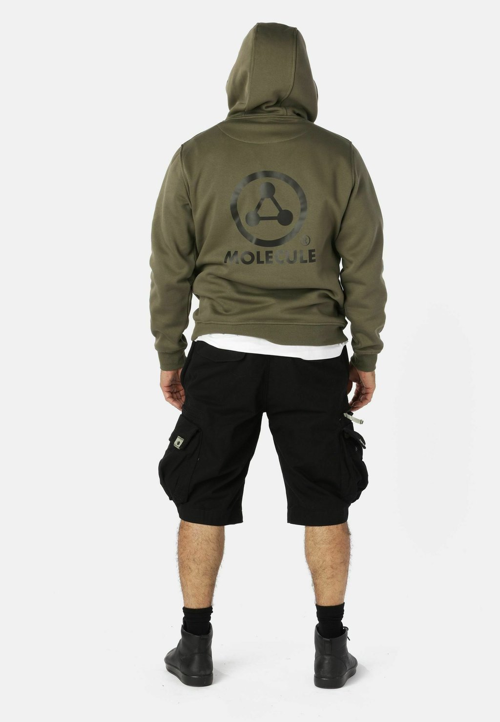 

Толстовка Hoodie Molecule, оливковый