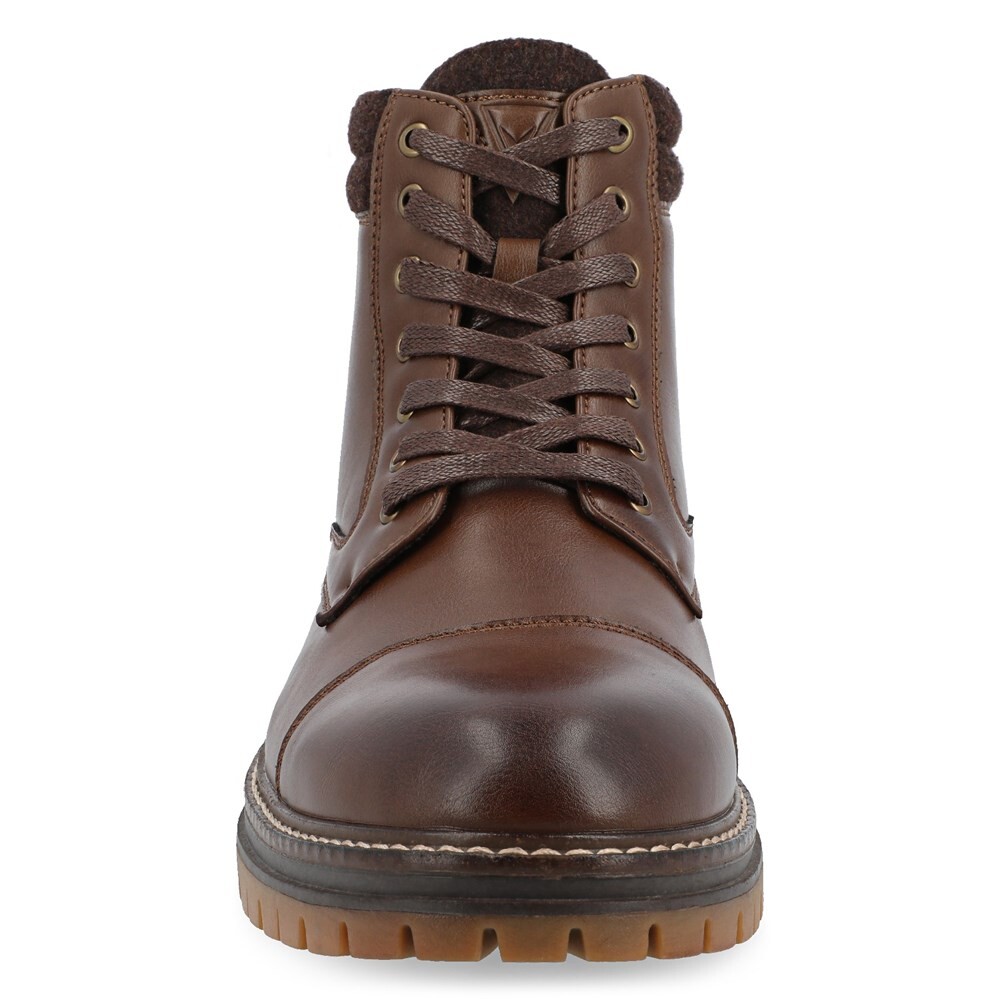Мужские ботинки Fegan с коротким носком Vance Co., коричневый — фото 3