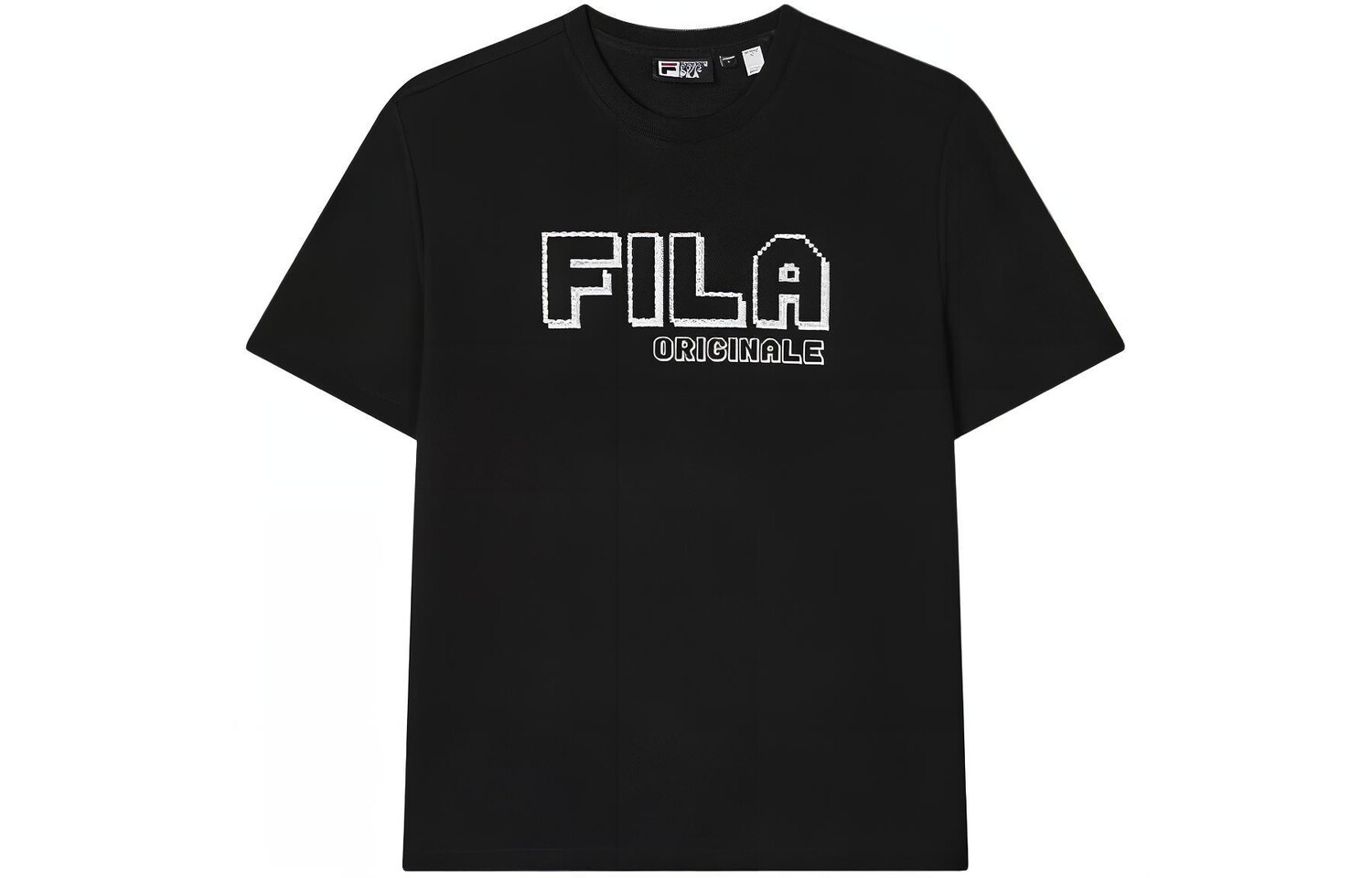 

Футболка мужская, цвет черный как смоль Fila, черный