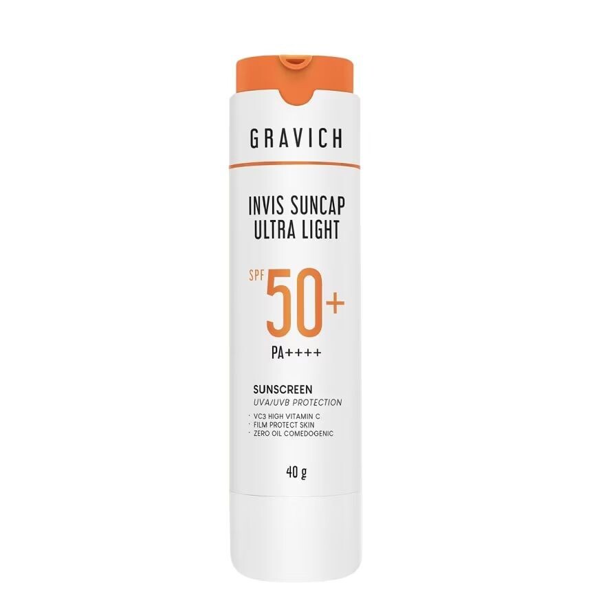 

Gravich Invis Suncap Ultra Light Sunscreen SPF 50+ PA++++ 40 г, Orange