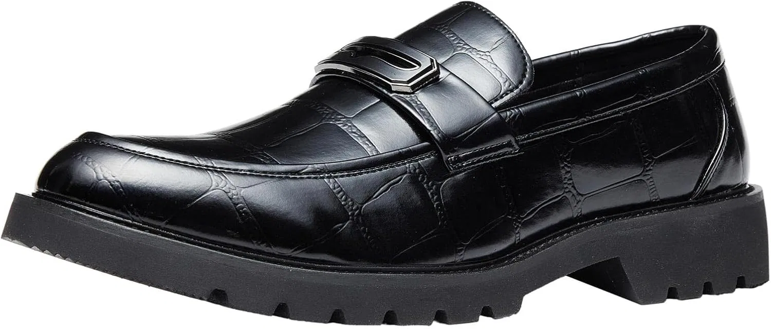 Лоферы мужские Alligator Loafers, Black BEMNRVT