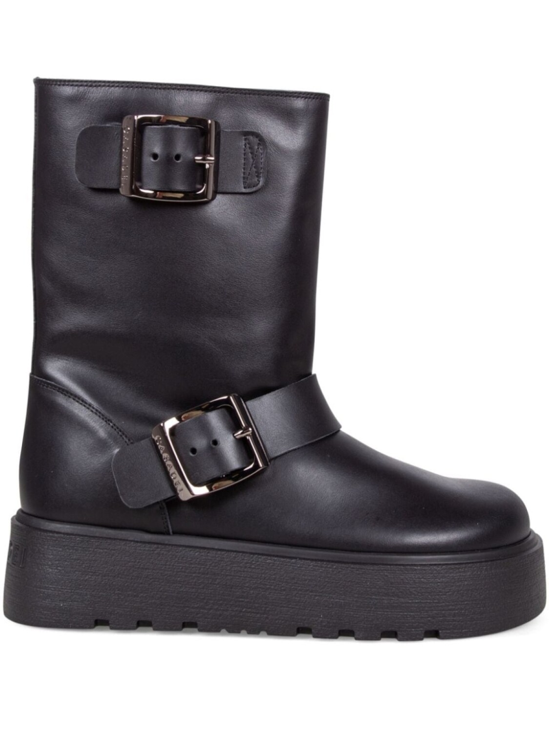 

Кожаные сапоги Casadei, черный