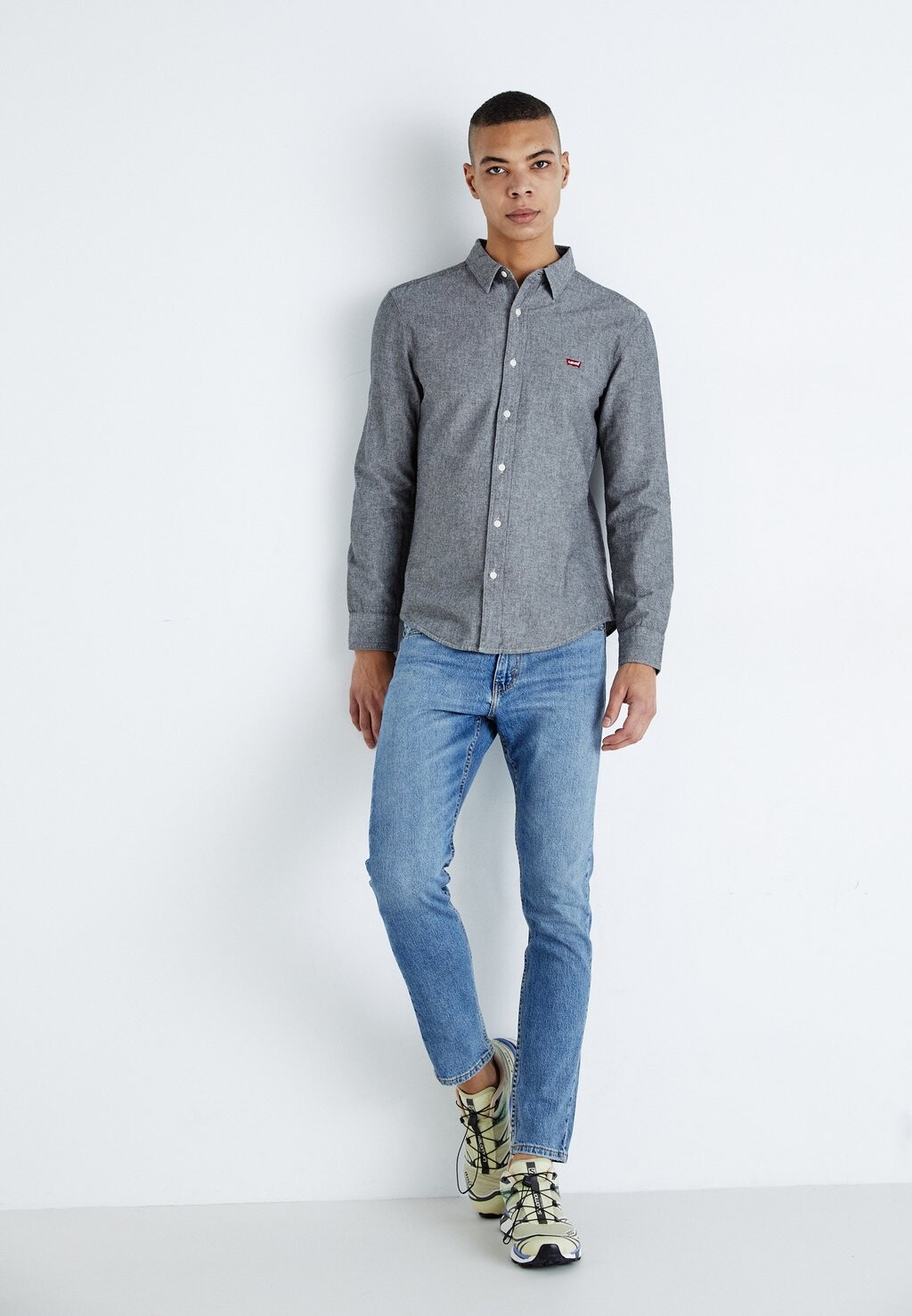 Джинсы приталенного кроя 515 Slim Taper Levi's, цвет blue denim — фото 2