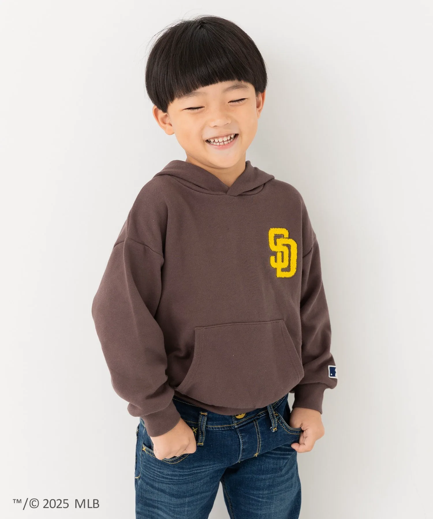 Флисовая толстовка Mlb, Padres/Brown — фото 3