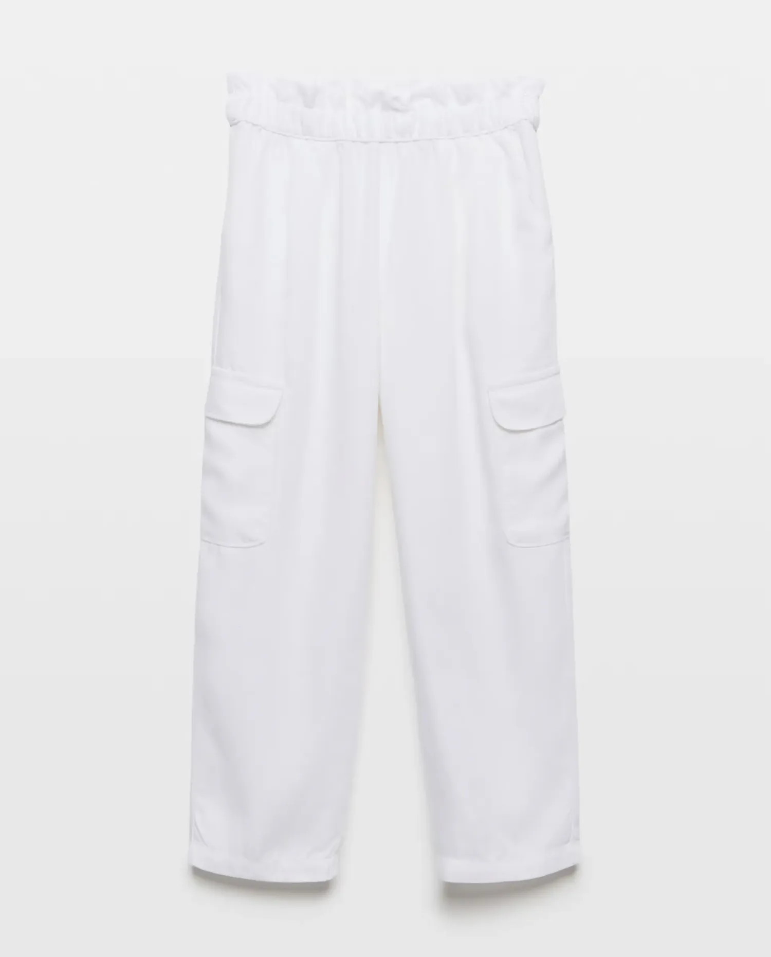 Детские брюки-карго из тенсела Kids El Corte Inglés, 120 Crudo
