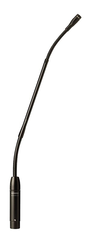 

Микрофон Shure MX412/C 12" Microflex Cardioid Gooseneck Condenser Mic with Attached XLR Preamp