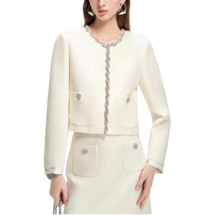 

KARL LAGERFELD / Karl Lagerfeld Jeans Куртка KARL LAGERFELD SS25 женская бежевая, Ecru