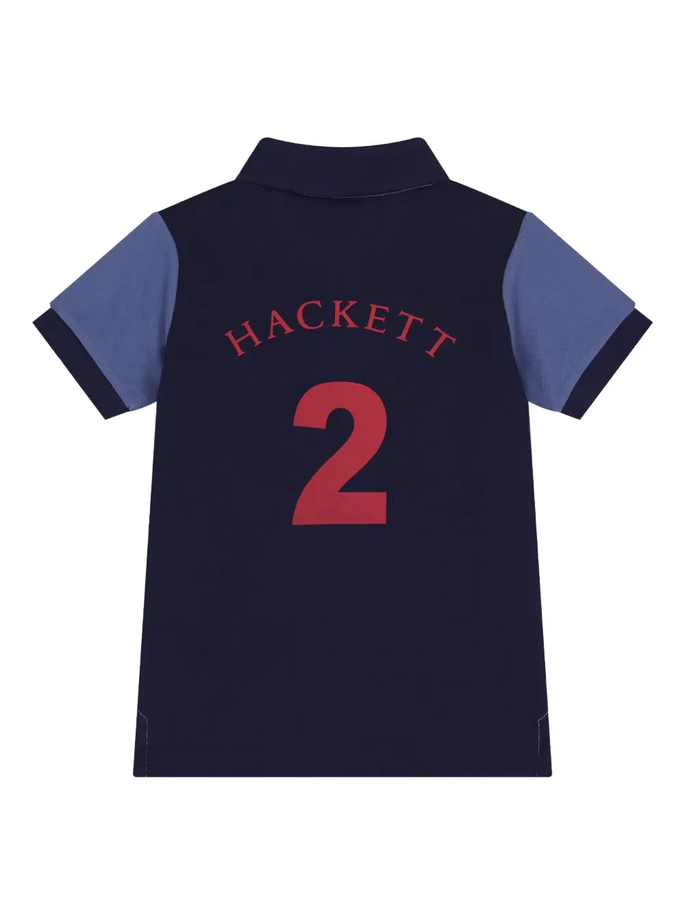 Поло с логотипом Hackett Kids, белый — фото 2