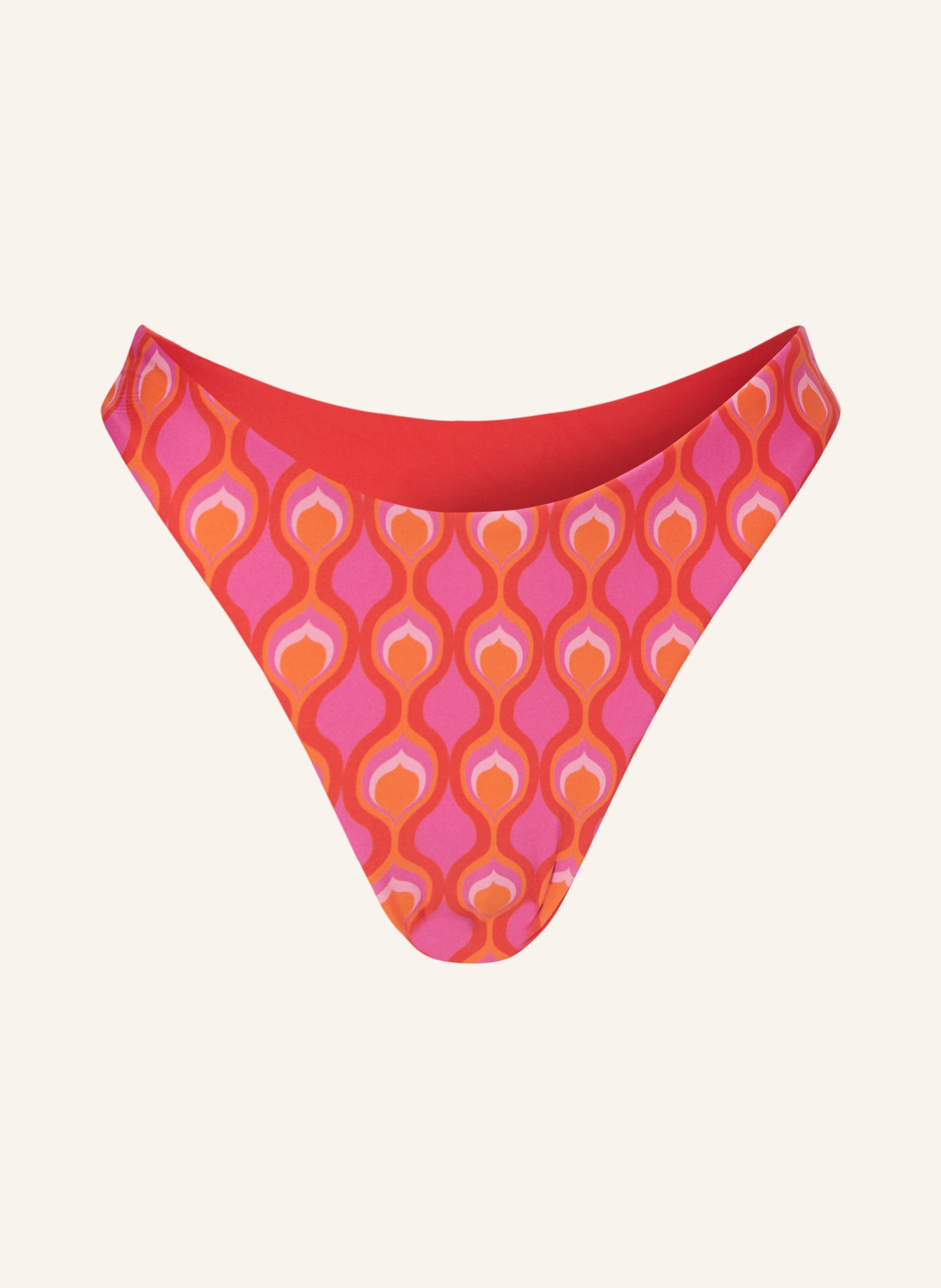 

Двусторонние бразильские плавки бикини birds of paradise SEAFOLLY, цвет PINK/ROT/ORANGE