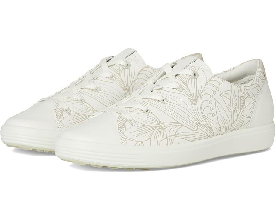 

Кроссовки ECCO Soft 7 Floral Sneaker, цвет White Floral