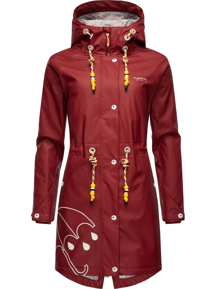 

Пальто Marikoo Dancing Umbrella, цвет blood red