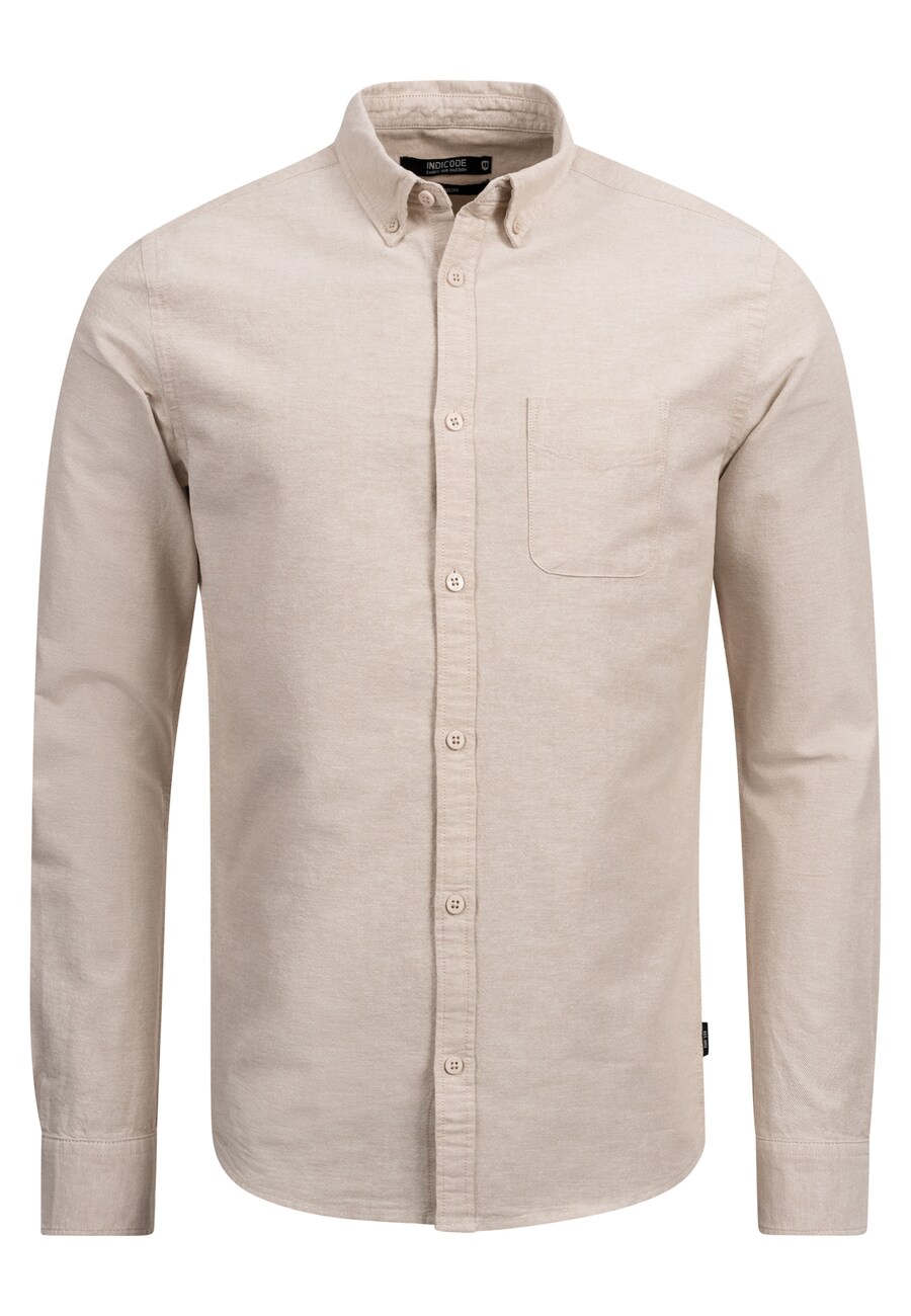 

Рубашка делового покроя Regular Fit INDICODE JEANS Kepner, бежевый