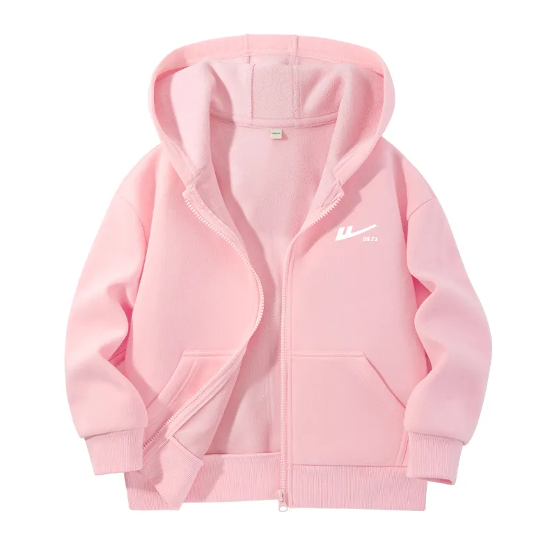 Толстовка с капюшоном утепленная унисекс WARRIOR, Ice Pink/H Silicone Huili White K