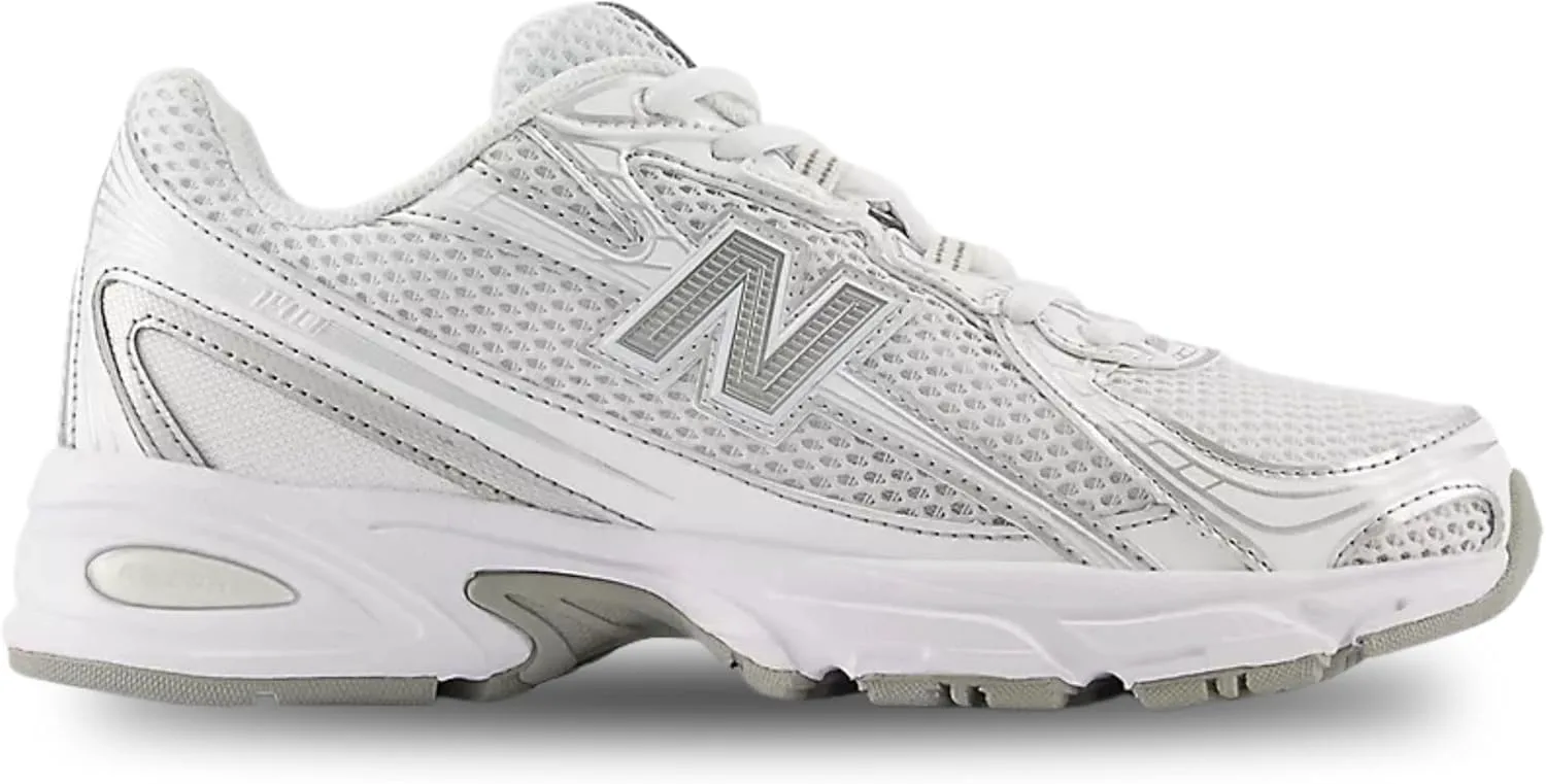 Мужские теннисные кроссовки New Balance FuelCell 996 V4 для жесткого корта, белый/металлик серебристый