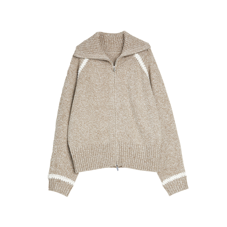 

Кардиган женский с лацканами ELLE, бежевый coffee