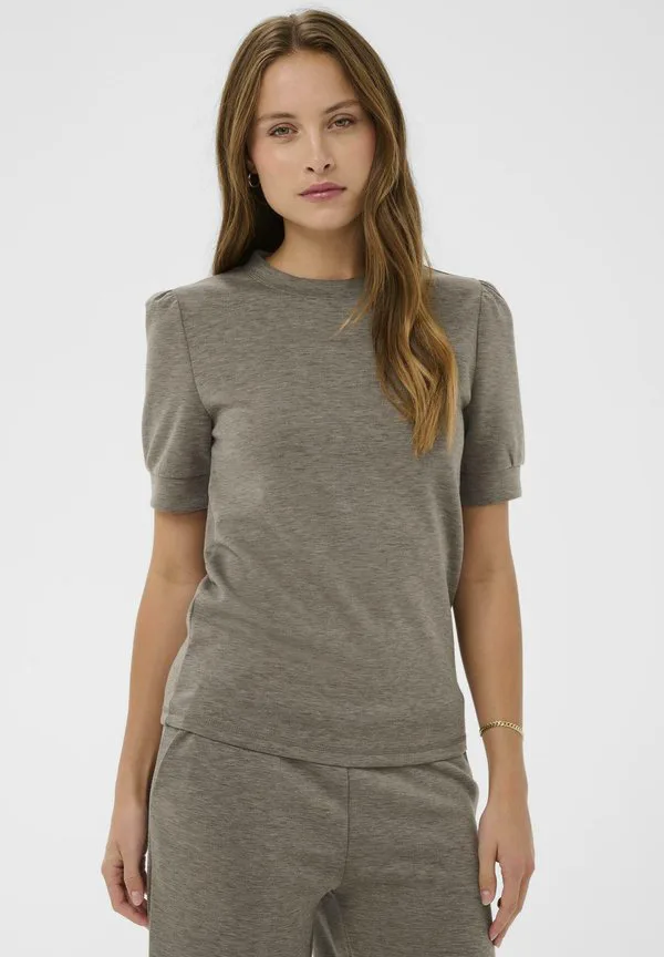 

Базовая футболка aaliasz Saint Tropez, Major Brown Melange, Коричневый, Базовая футболка aaliasz Saint Tropez, Major Brown Melange