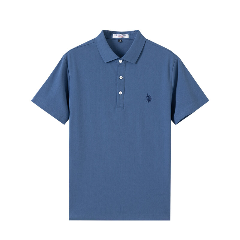 Рубашка поло мужская U.S. Polo Assn., зеленый — фото 2