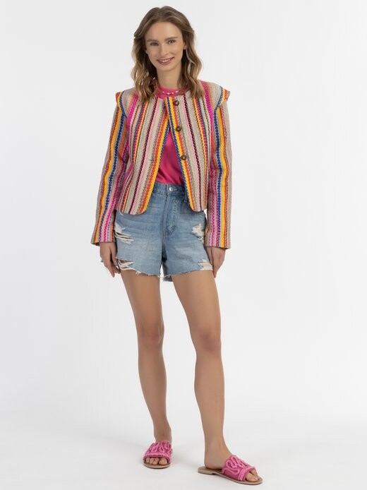 

Короткий пиджак Izia, розовый