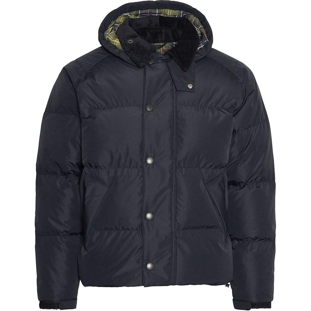 

Barbour Пуховая куртка FW24, унисекс, черная