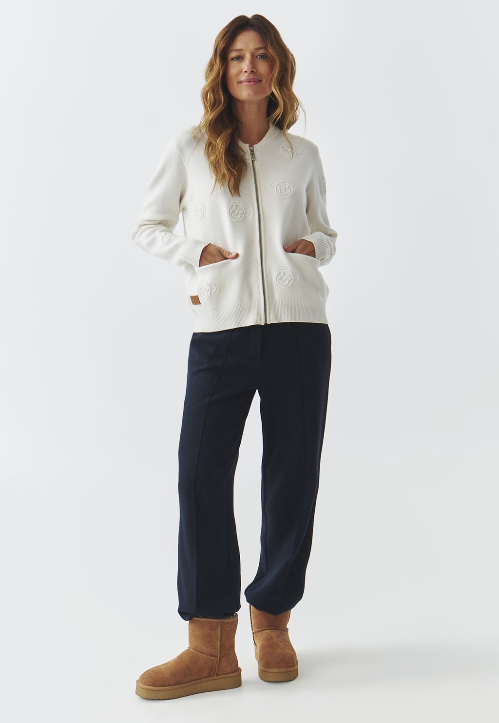 

Куртка-бомбер AMELIA TATUUM, молочный