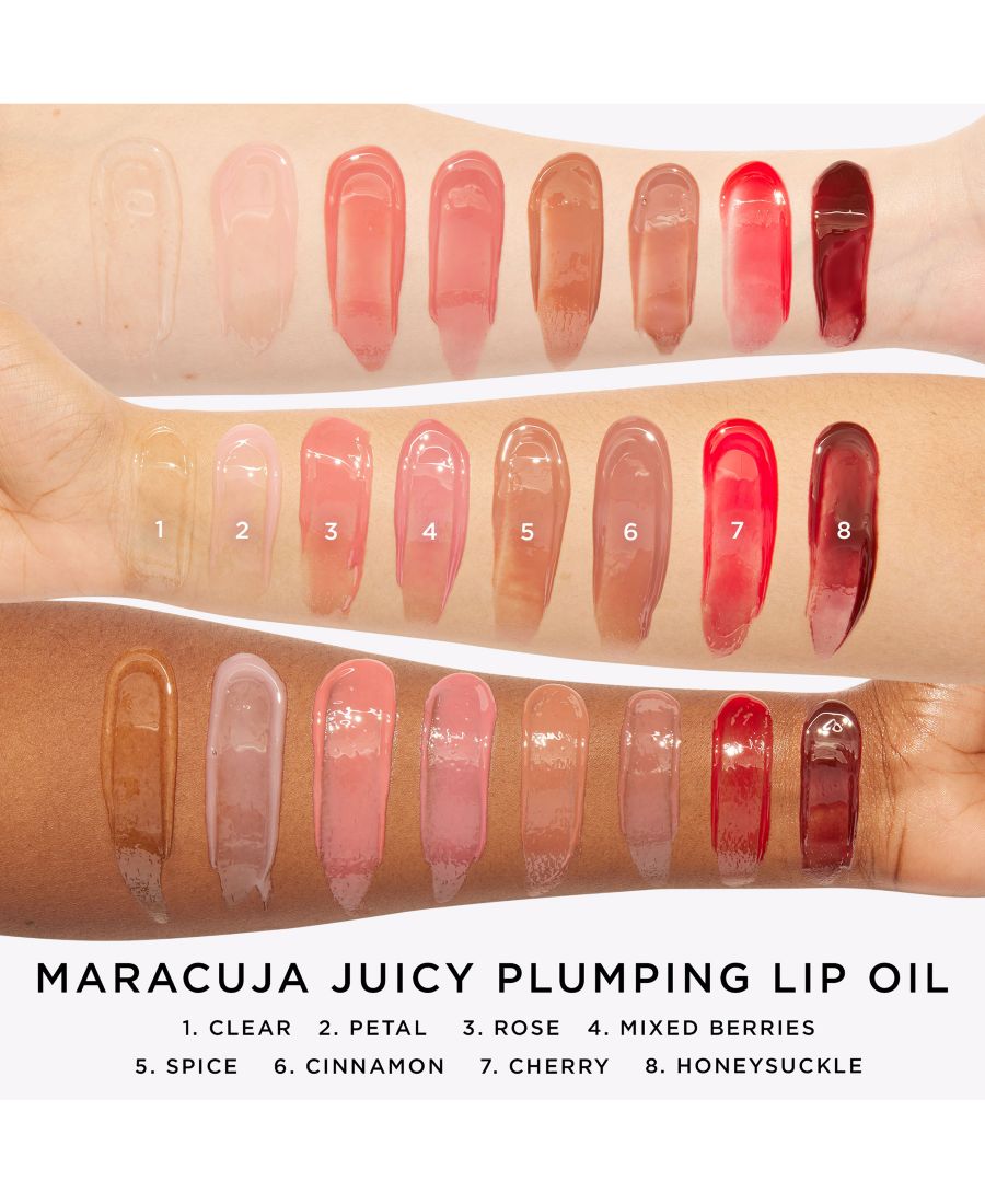 Масло для увеличения объема губ Maracuja Juicy Tarte, цвет cinnamon — фото 4