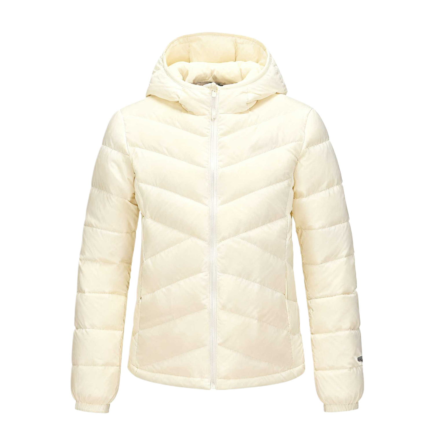 

Горная и дикая серия пуховиков для женщин Skechers, белый